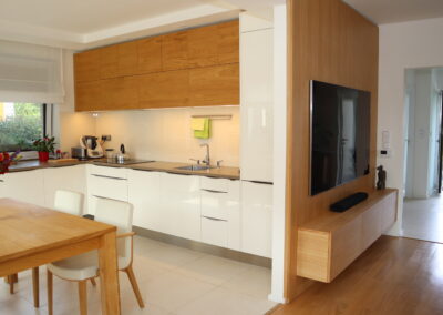 Renovace domu – obývák a kuchyně