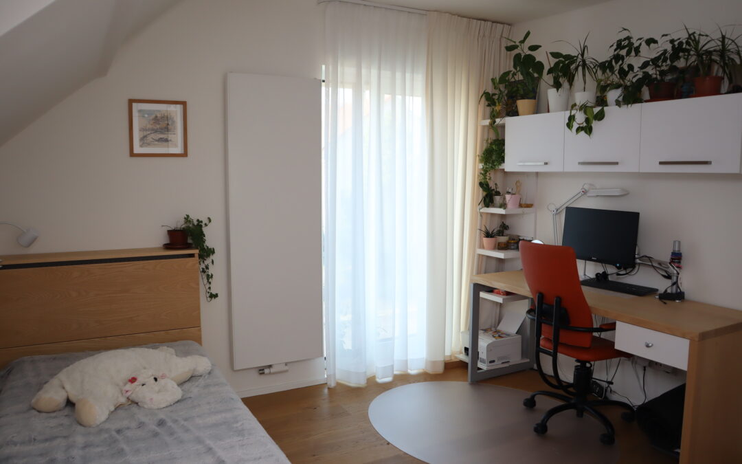 Renovace domu – pokoje pro slečnu a juniora